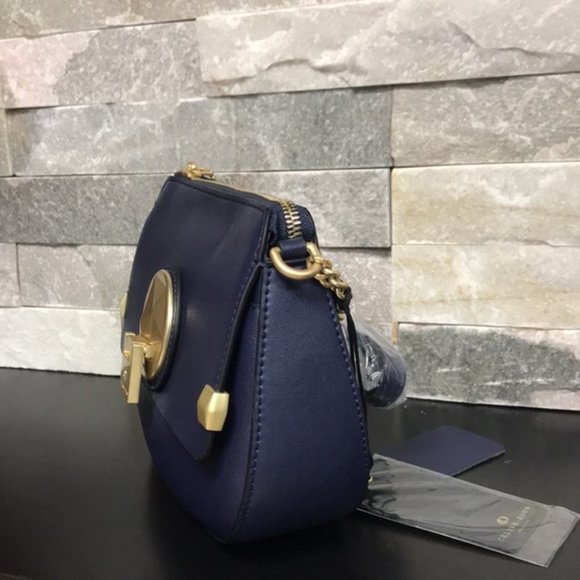 Celine Dion Octave Leather Crossbody Bag - Picture 6 of 9